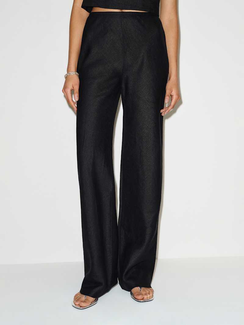 Gale Linen Mid Rise Short Pant