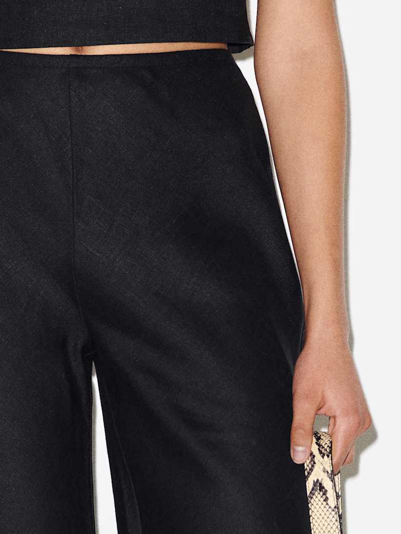 Gale Linen Mid Rise Short Pant