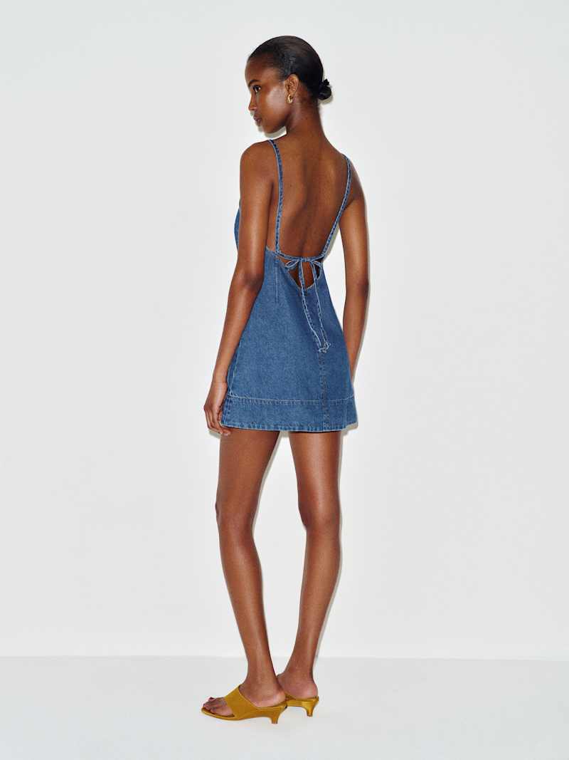 Lorena Denim Mini Dress
