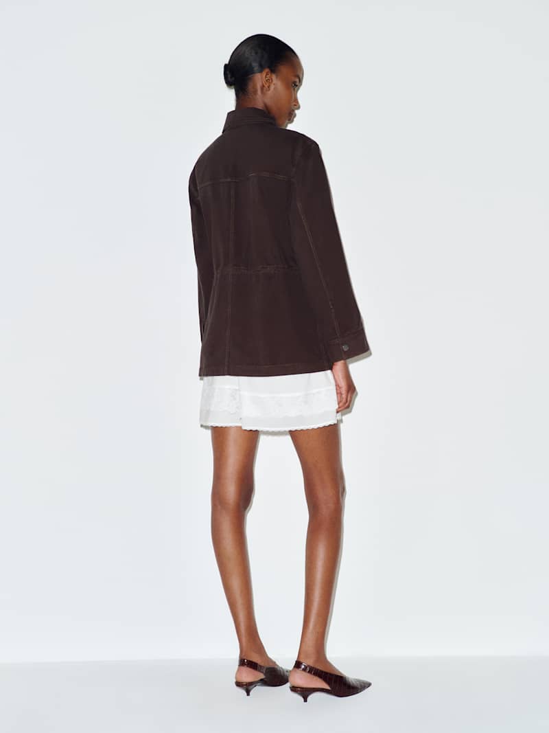 Alex Cinched Denim Jacket