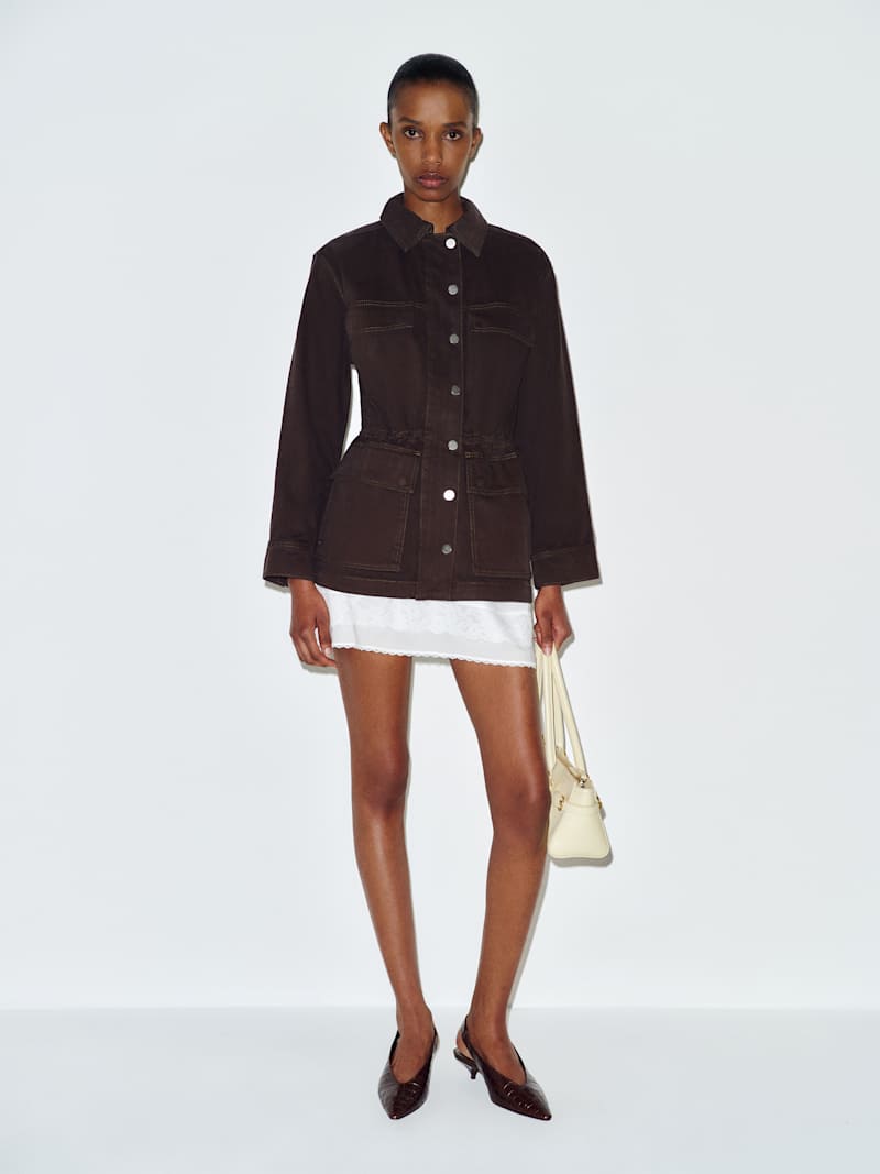Alex Cinched Denim Jacket