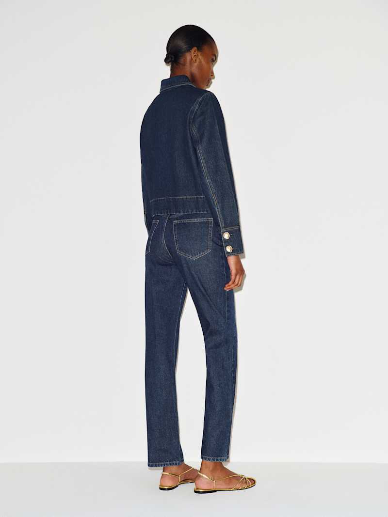 Mazy Cropped Denim Jacket