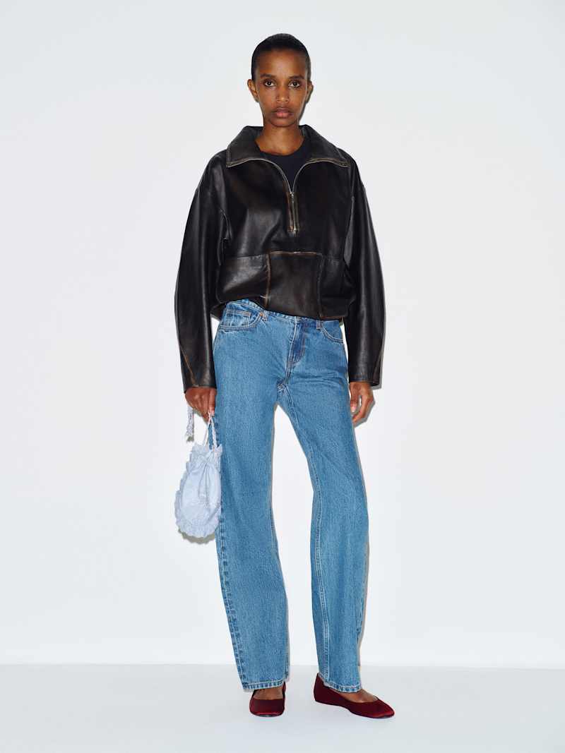Veda Collins Leather Anorak