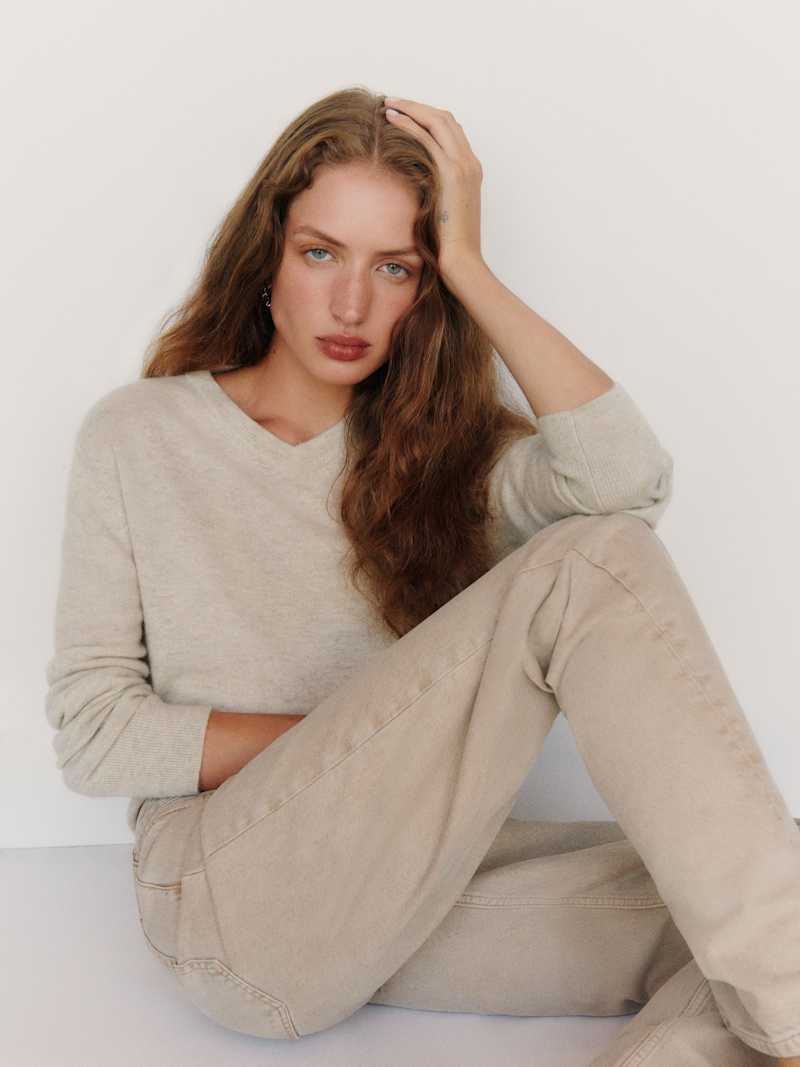 Landon Cashmere V-Neck