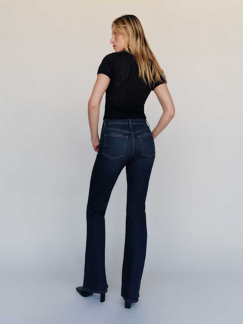 Taya Super Stretch High Rise Flare Jeans