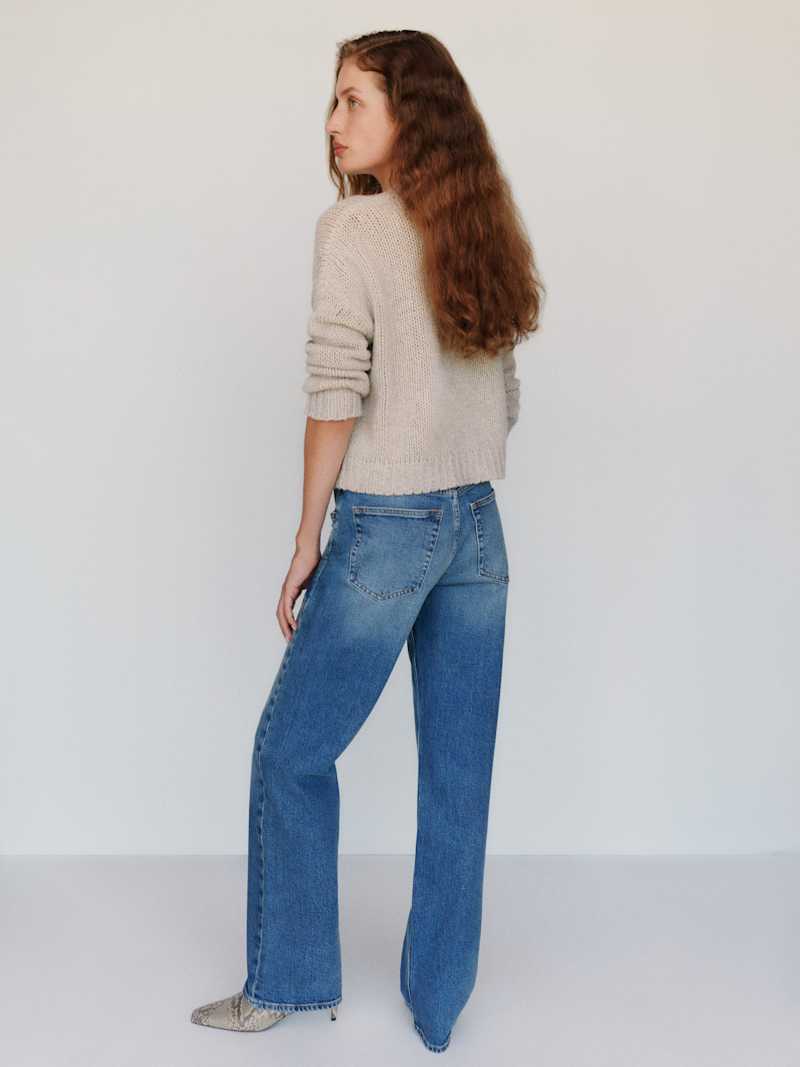 Cleo Cashmere Cropped Crew