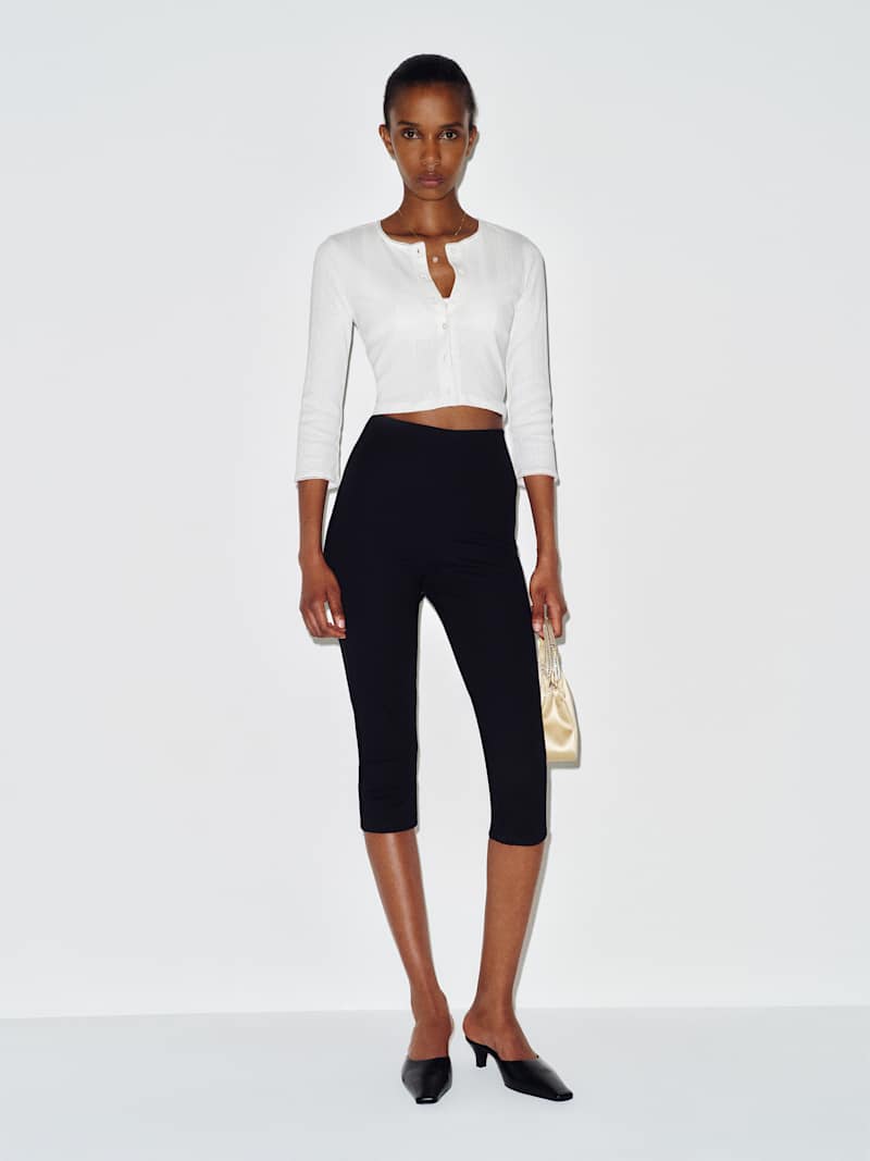 Gia Pointelle Knit Cardigan