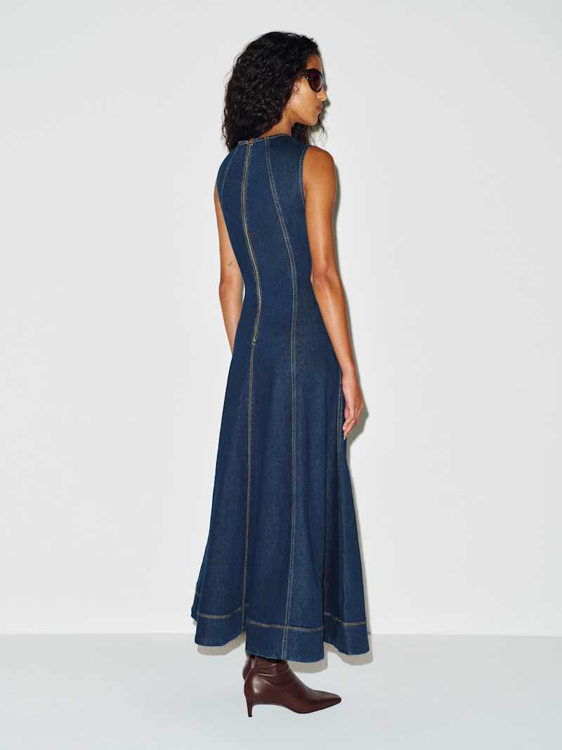 Cecilia Denim Midi Dress