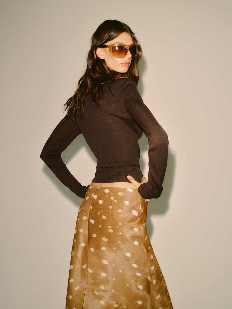Ophelia Tissue Cashmere Turtleneck