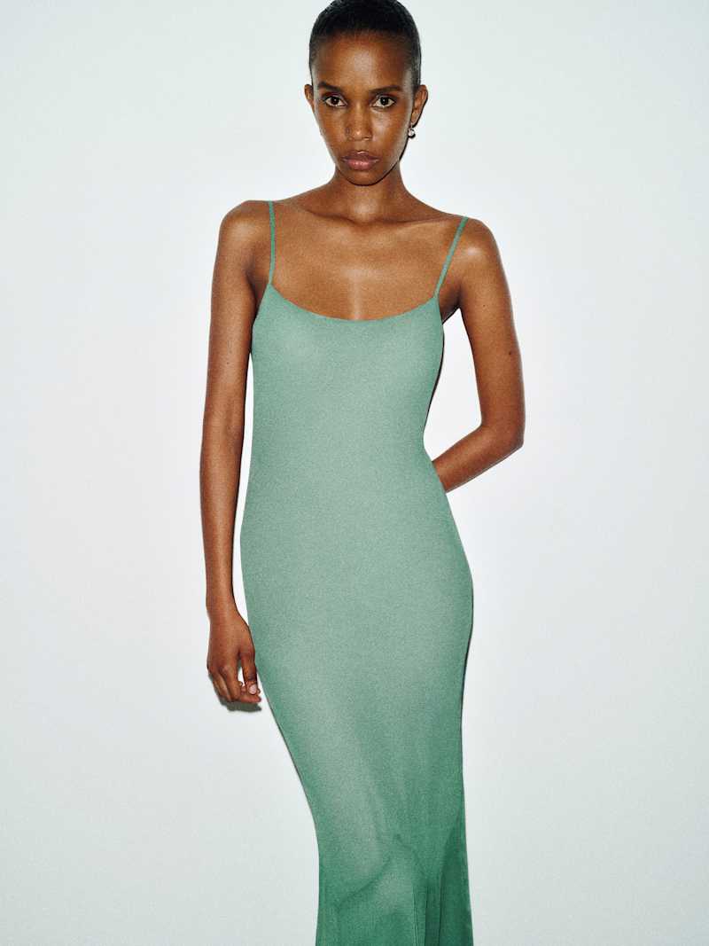 Rida Silk Chiffon Dress