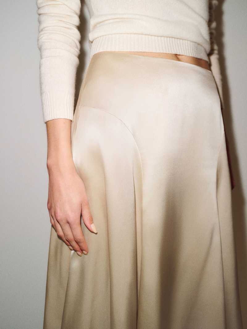 Mccall Silk Skirt