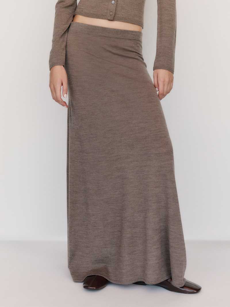 Danielle Regenerative Merino Skirt