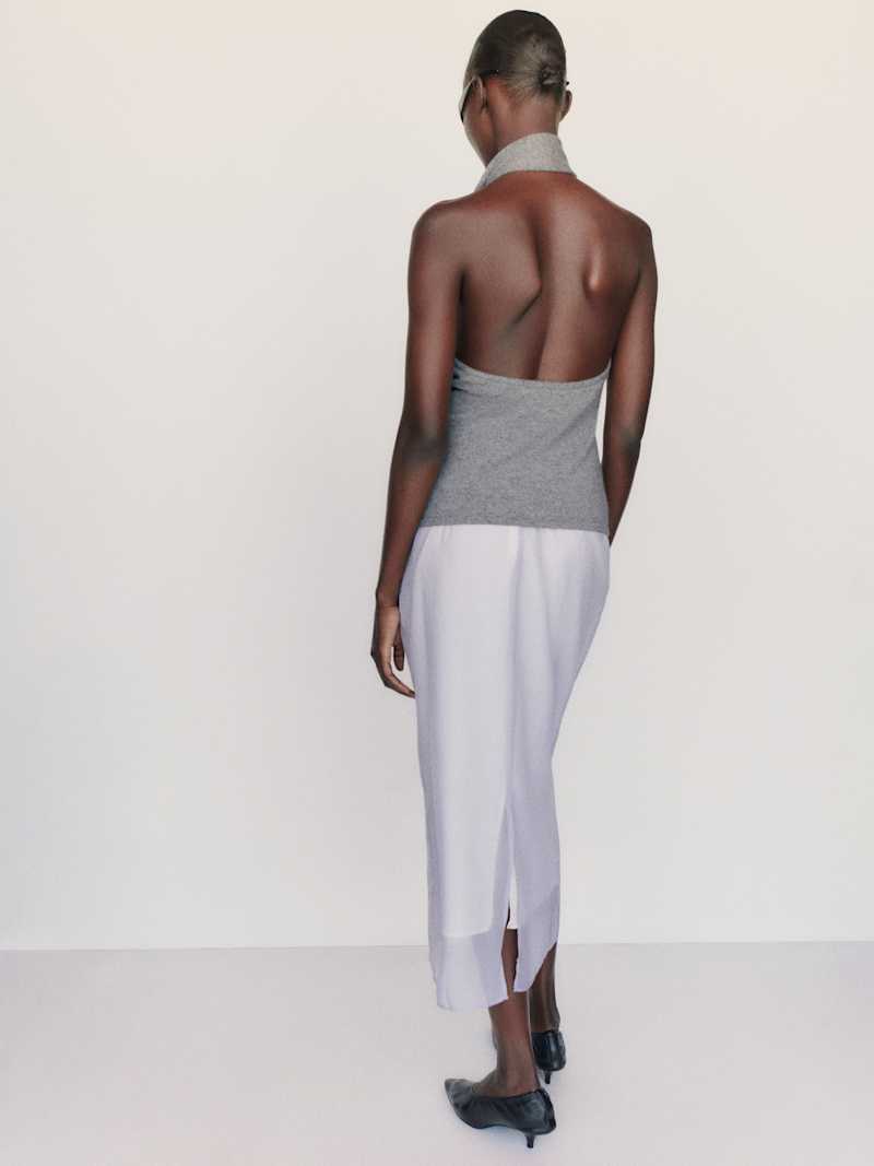 Sarah Cashmere Scarf Tank