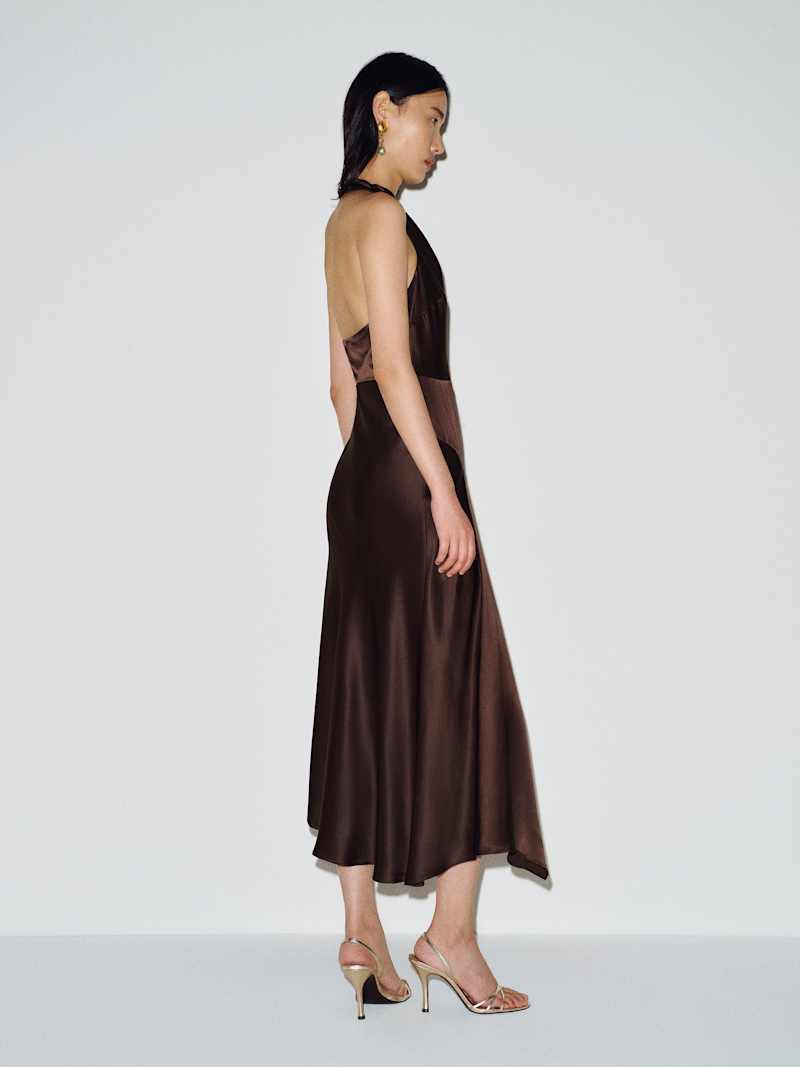 Emna Silk Dress