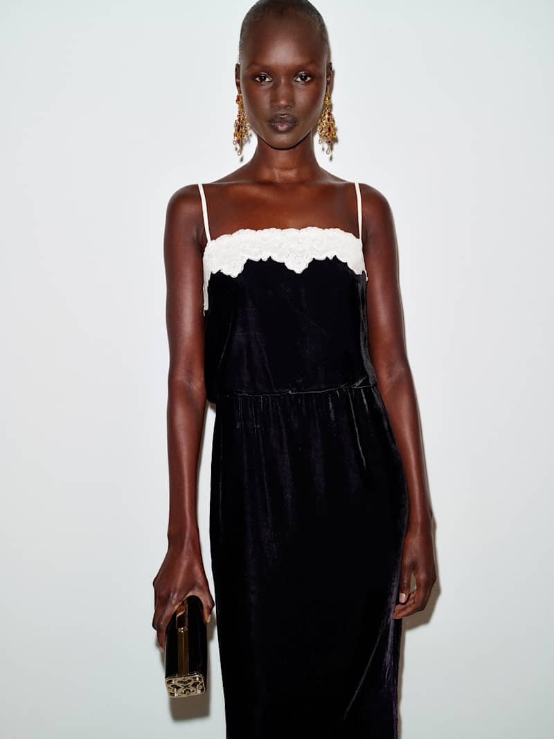 Kalinka Velvet Dress