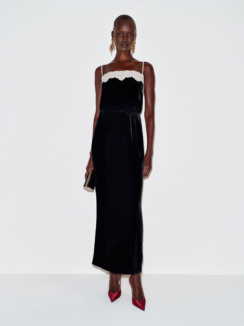 Kalinka Velvet Dress