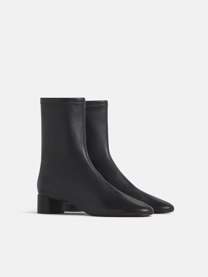 Aveline Block Heeled Ankle Boot