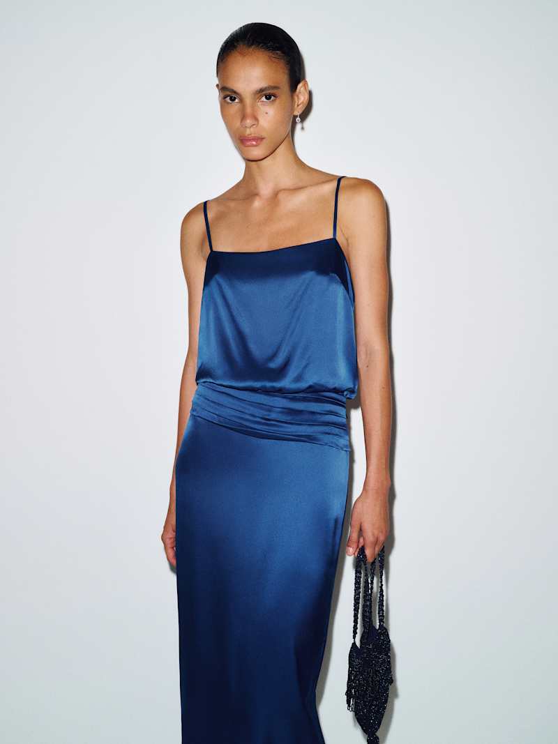 Petites Ofelia Silk Dress