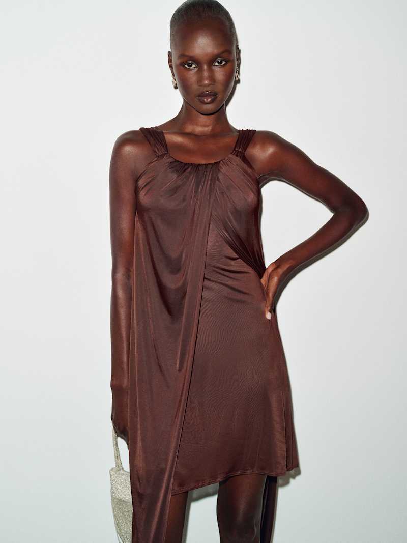 Vintage Valentino Draped Dress