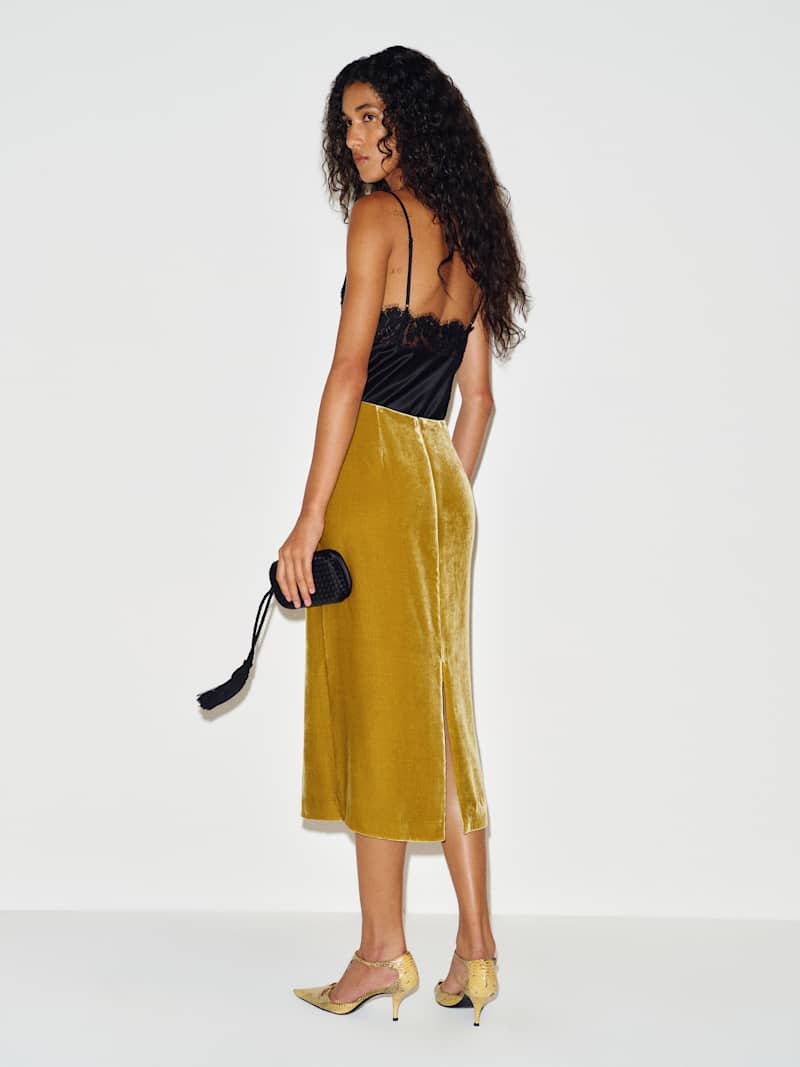 Helen Velvet Skirt