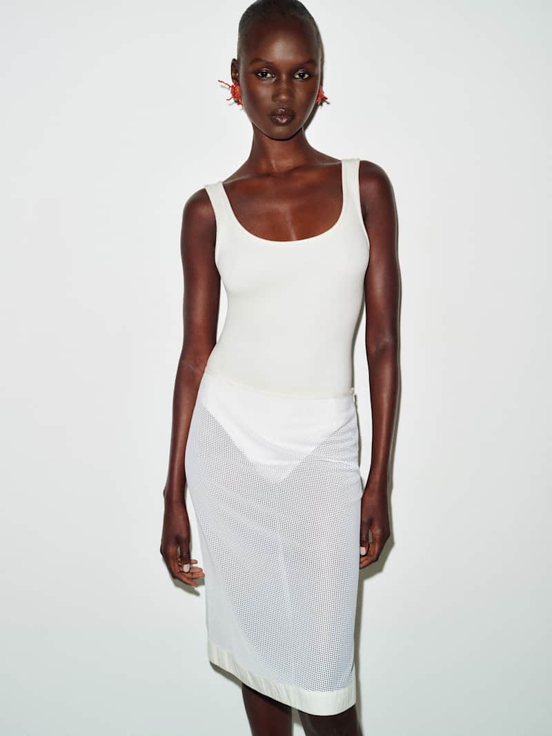 Vintage Miu Miu Mesh Skirt