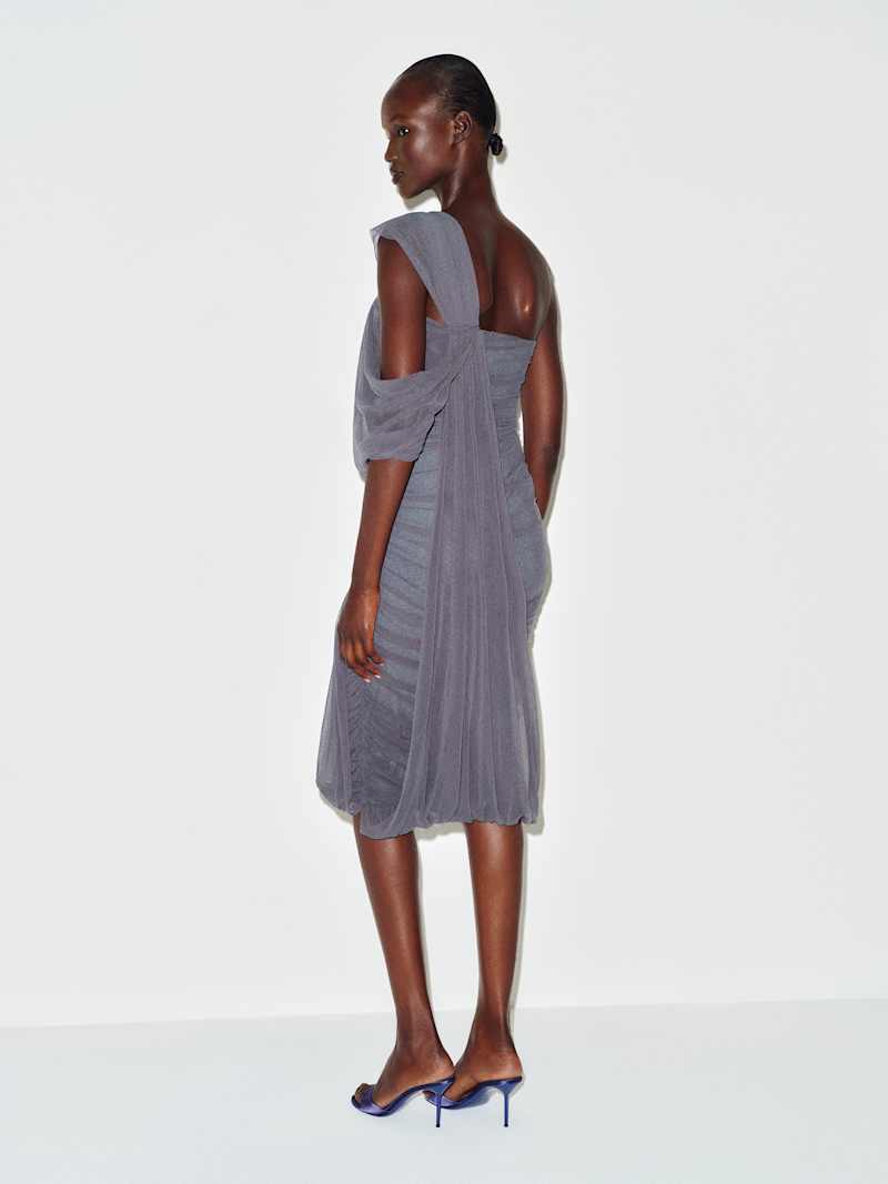 Vintage Fuzzi One Shoulder Dress