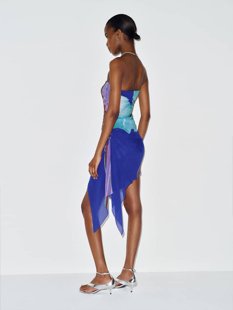 Vintage Vivienne Tam Hibiscus Dress