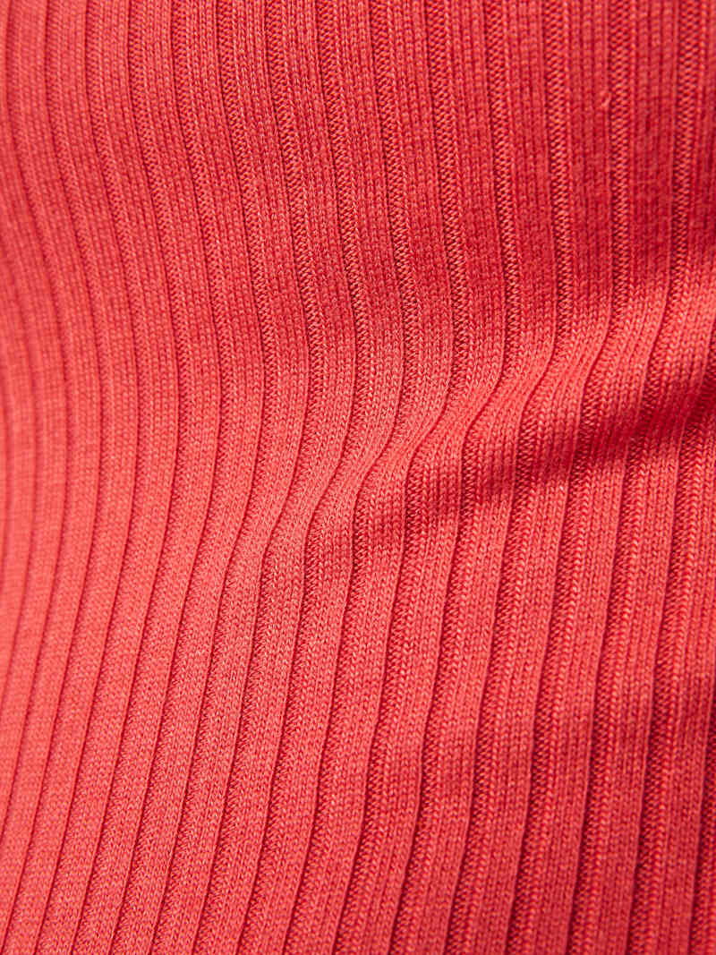 Bardot Ribbed Knit Top