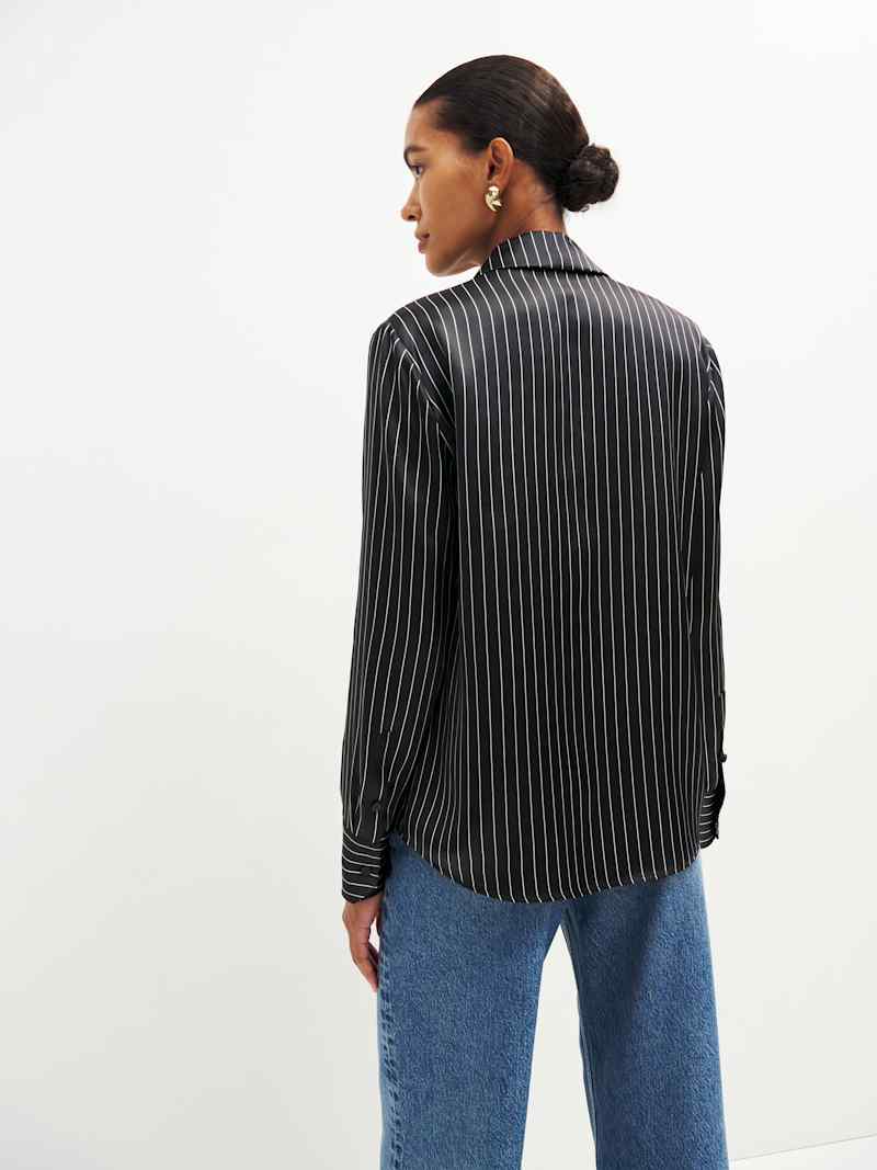 Sky Relaxed Silk Top