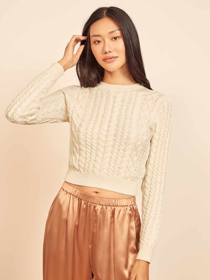 Dauphine Cable Knit Sweater