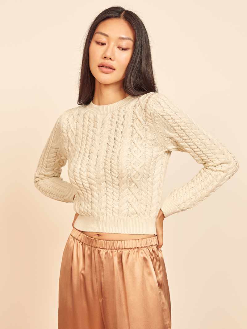 Dauphine Cable Knit Sweater