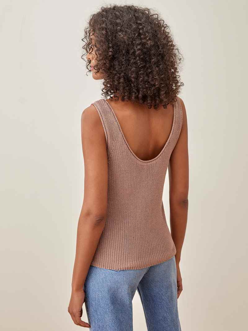 Dori Scoopneck Sweater Tank