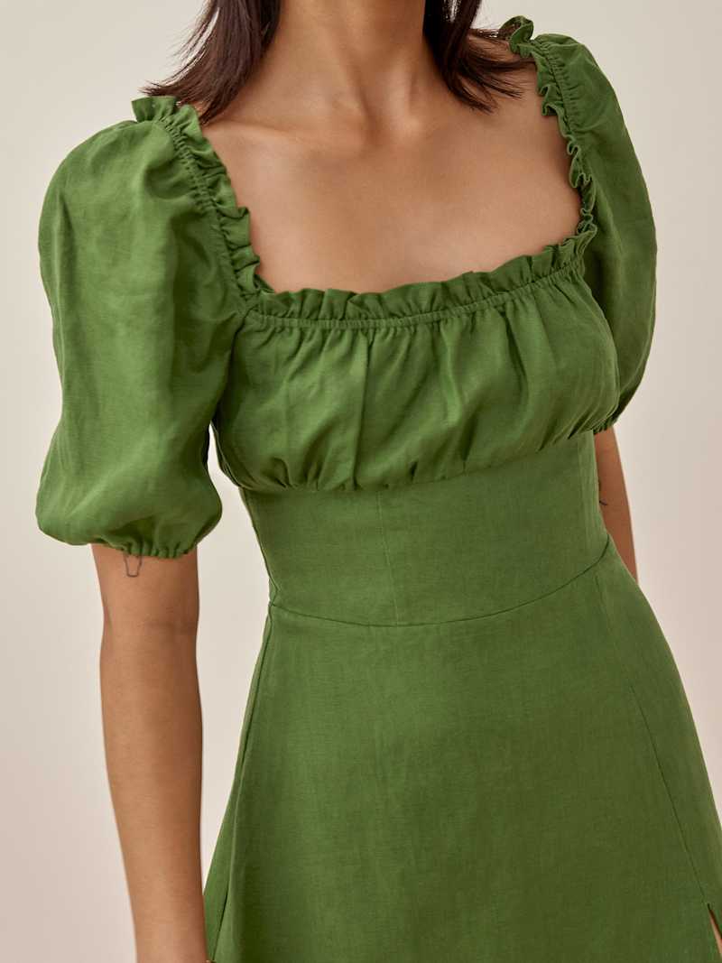 Jacqueline Linen Dress