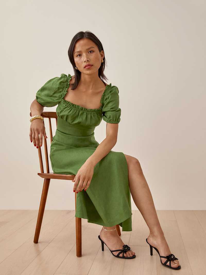 Jacqueline Linen Dress