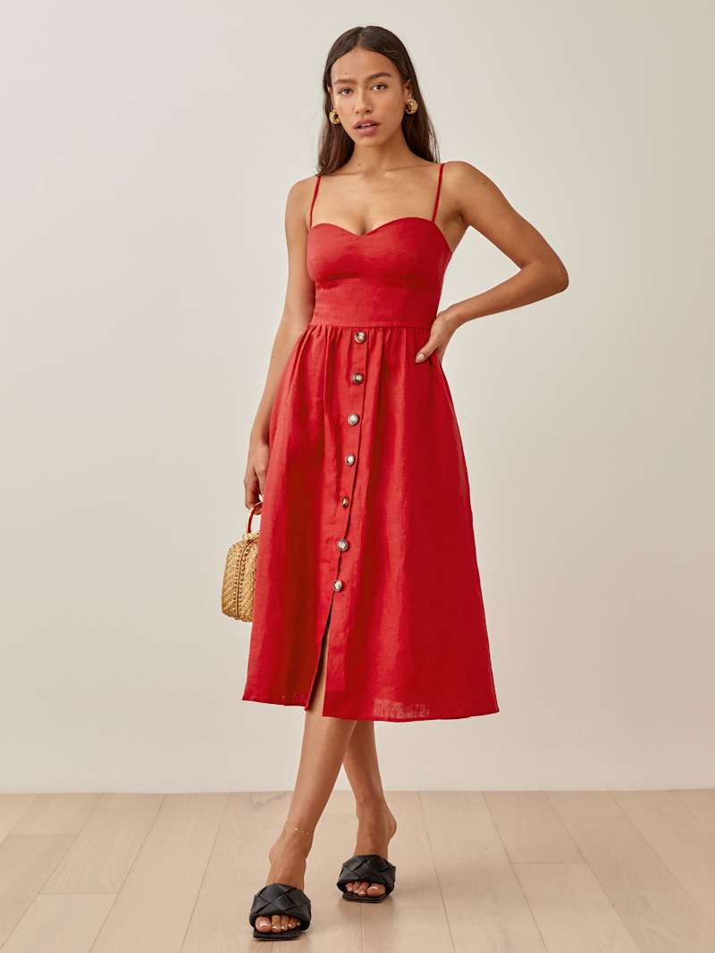 Cale Linen Dress