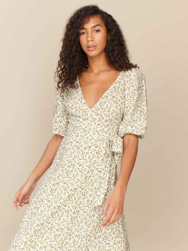 Mint Linen Dress