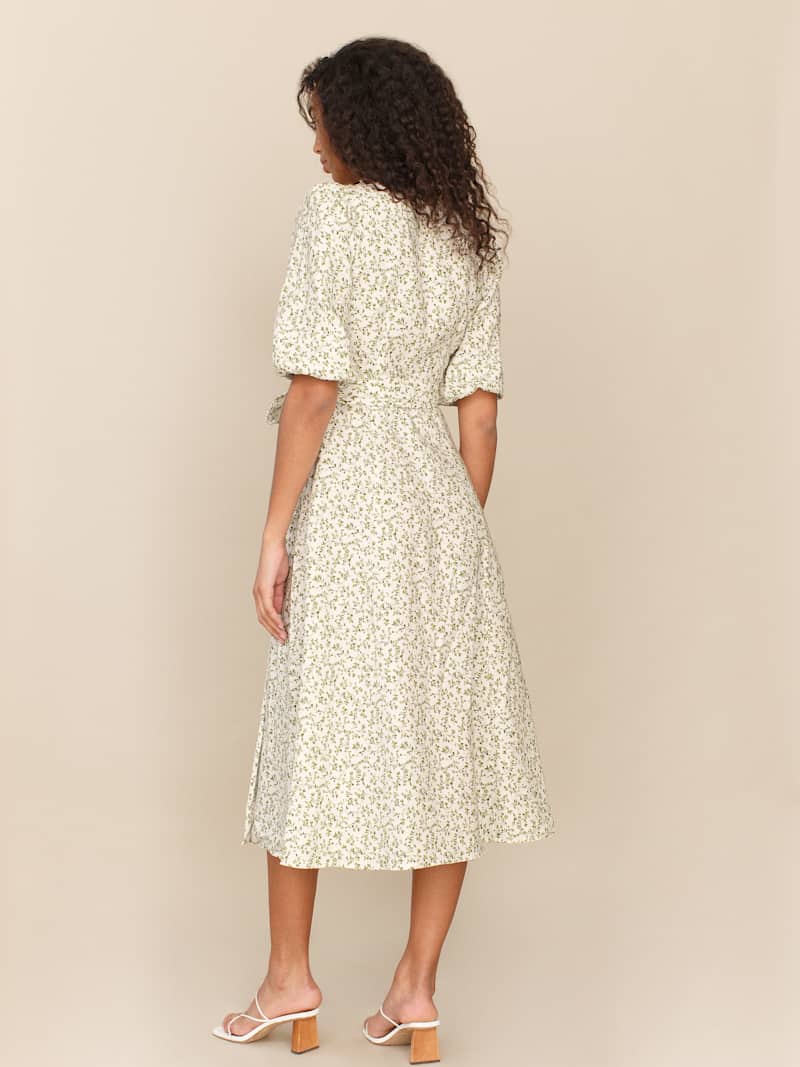 Mint Linen Dress