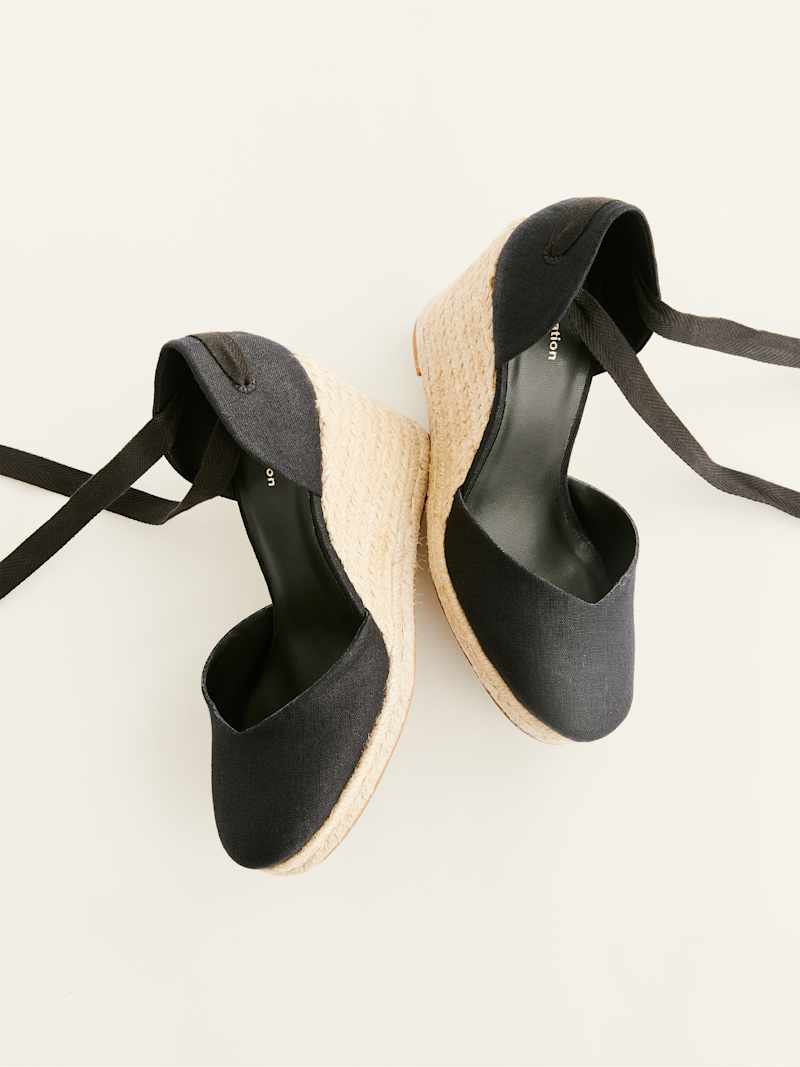 Camilla Lace Up Wedge Espadrille
