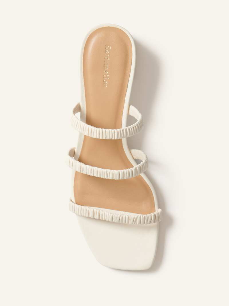 Assunta Strappy Block Heel Mule